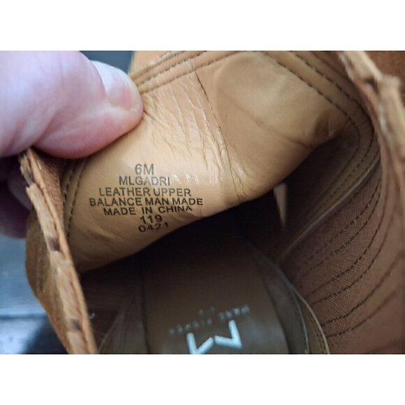 Marc Fisher LTD Gadri Suede Leather Bootie in Natural/NWOB, Sz. 6M - Picture 9 of 9